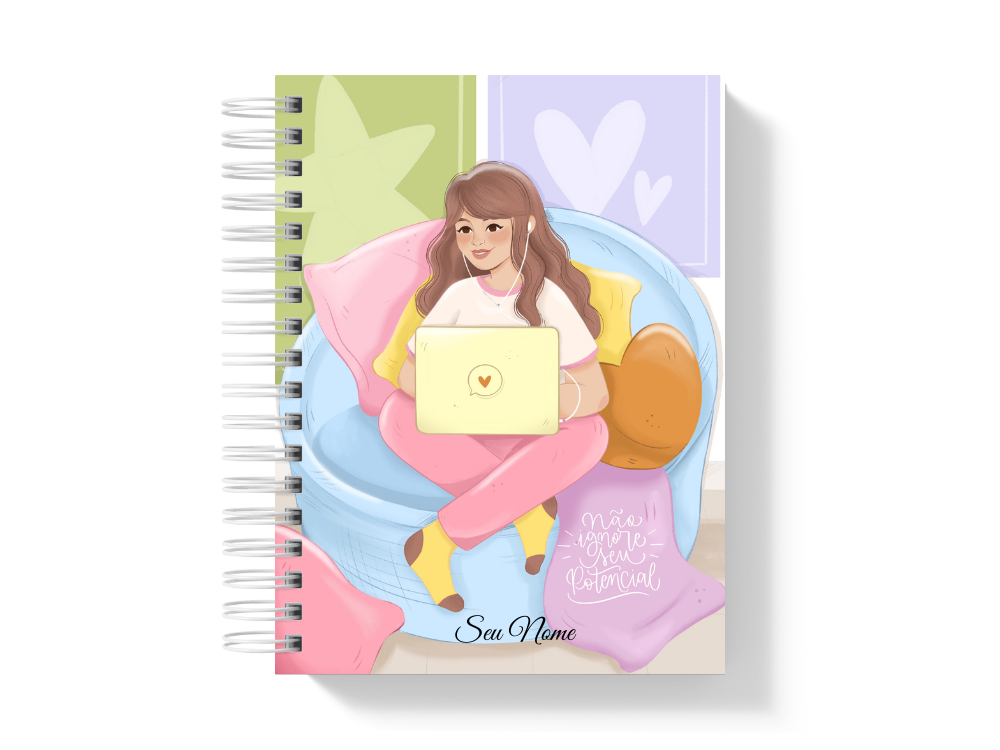 Planner 2025 Premium - Disco Personalizado