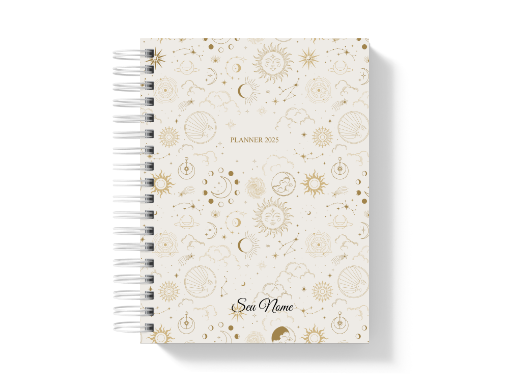Planner 2025 Premium - Disco Personalizado