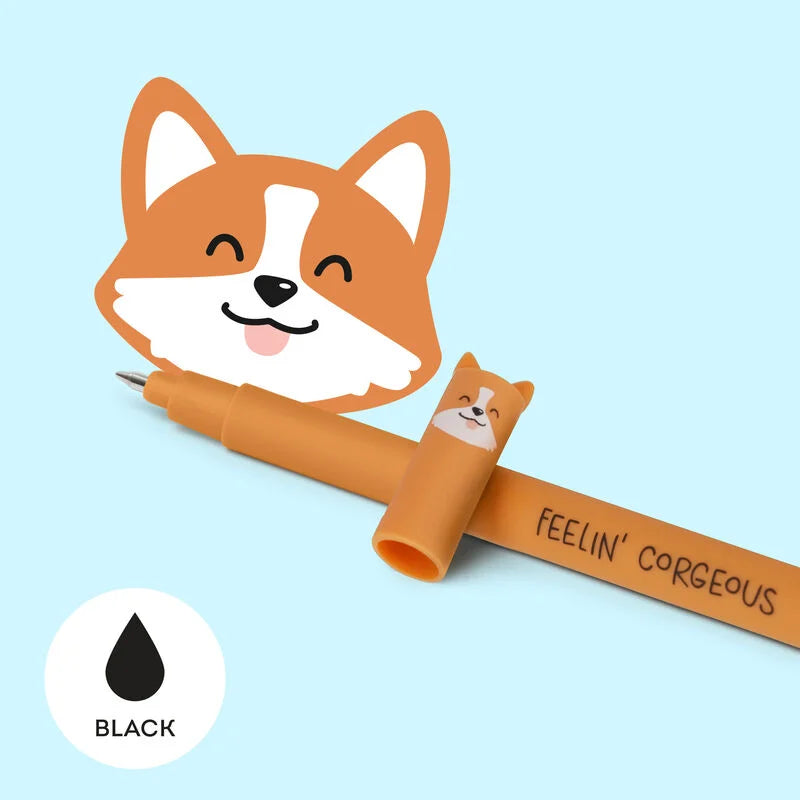 CANETA GEL APAGÁVEL CÃO LEGAMI