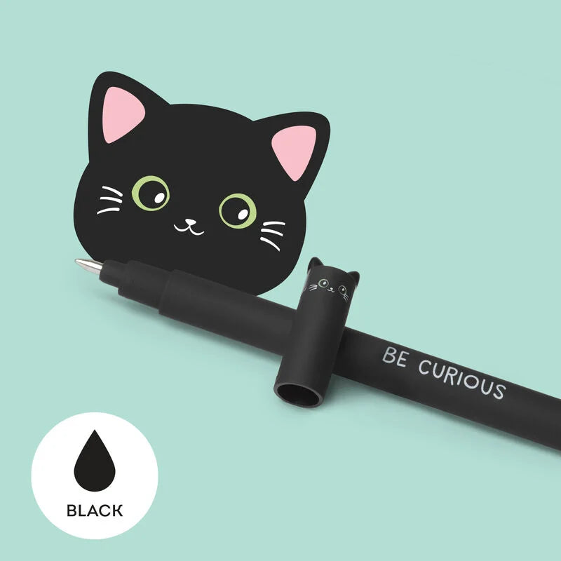 CANETA GEL APAGÁVEL GATO LEGAMI