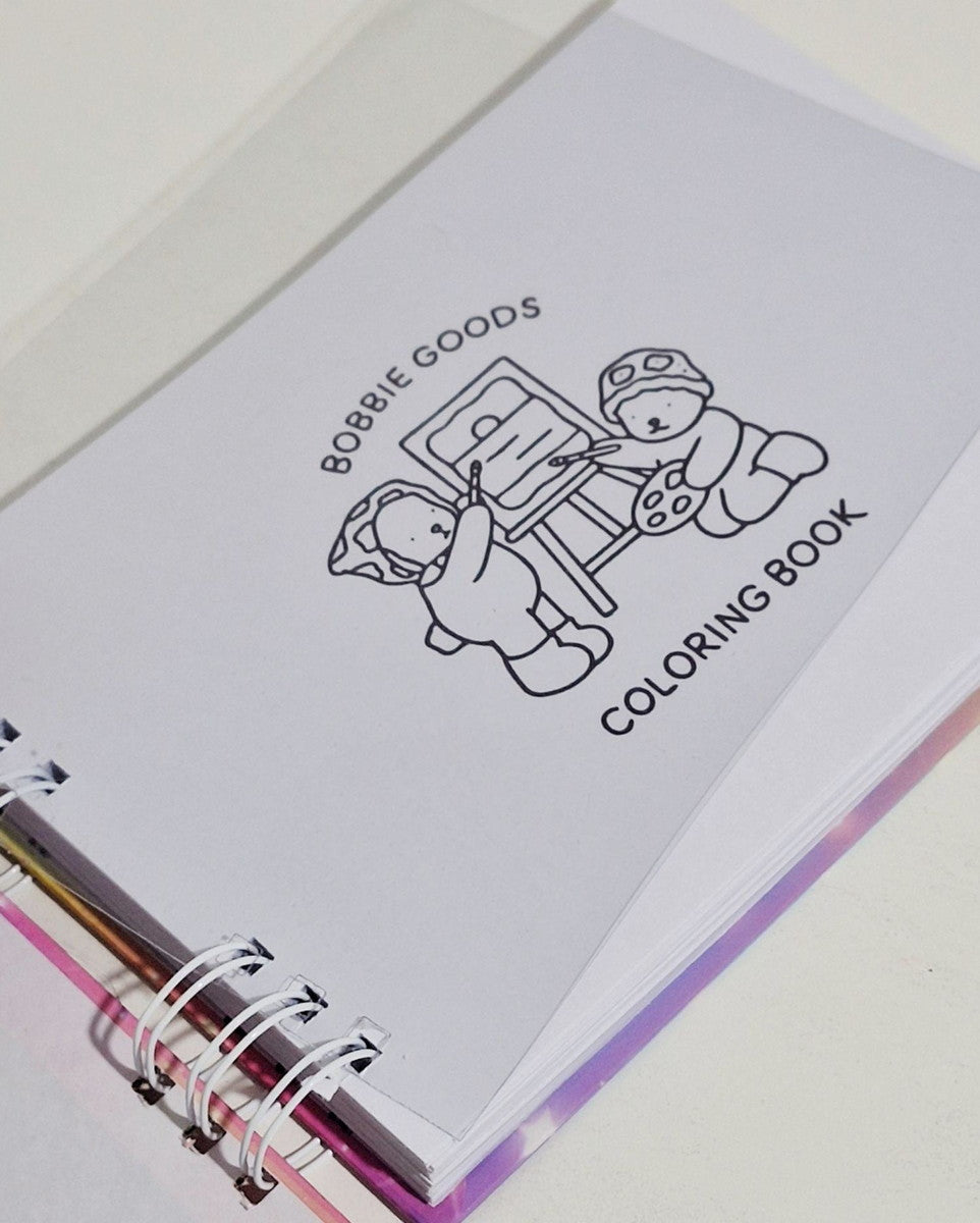 Caderno de colorir Bobbie Goods