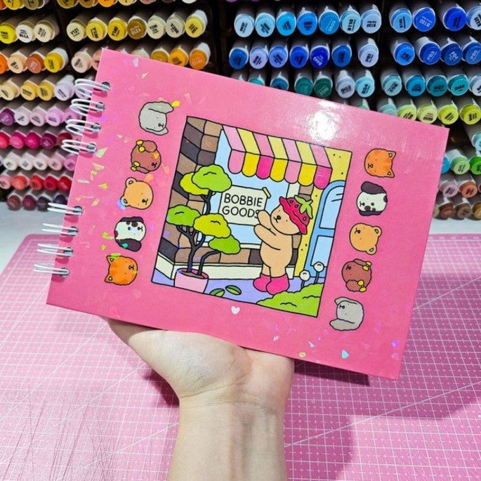 Caderno de colorir Bobbie Goods