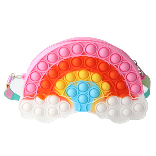 Saco Silicone Criança Bessa - POP-it - Rainbow