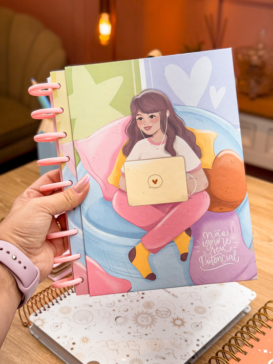 Planner 2025 Premium - Disco Personalizado