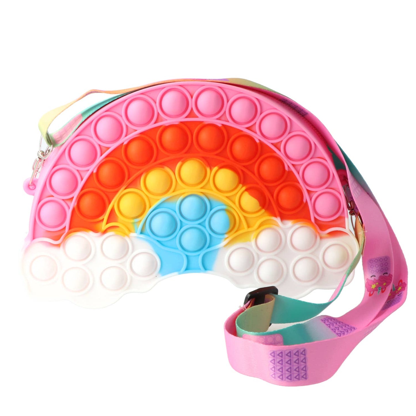 Saco Silicone Criança Bessa - POP-it - Rainbow