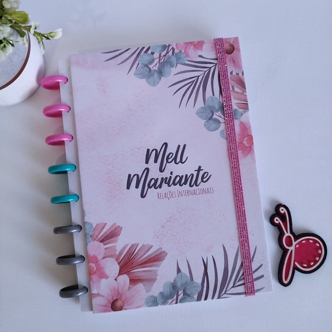 Caderno de disco personalizado